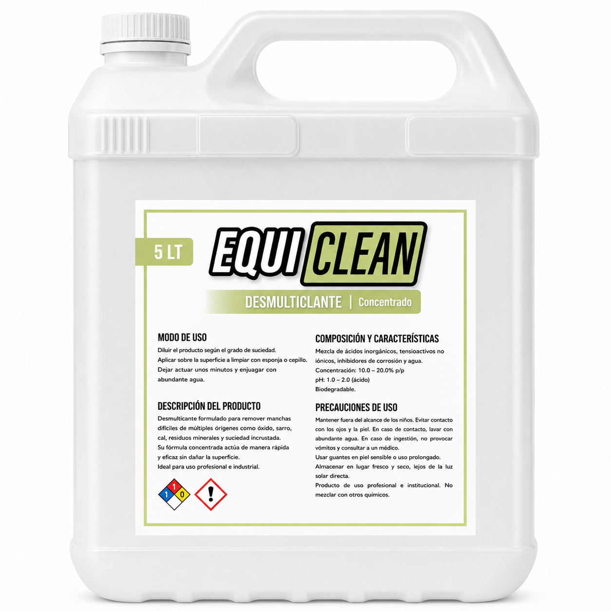 Aromatizante Industrial 5 Lt. Equi Clean Aromatizante Industrial 5 LT - Imagen 1