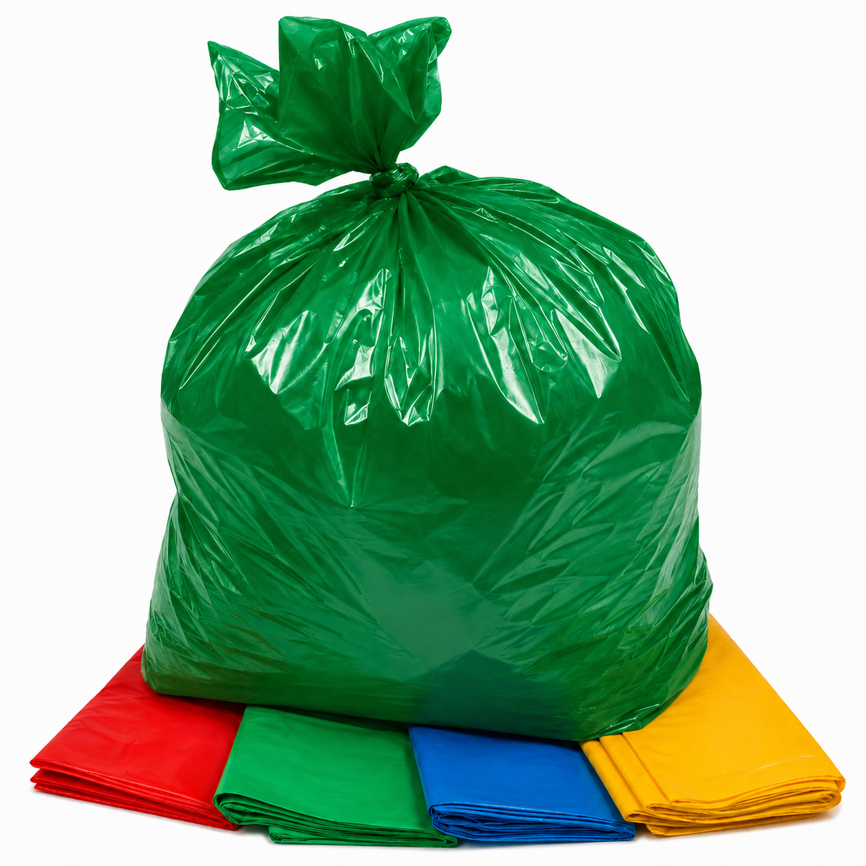 Bolsas para Clasificación de Residuos Color Verde Bolsas para Clasificación de Residuos 100 x 130 cm Color Verde - Imagen 1