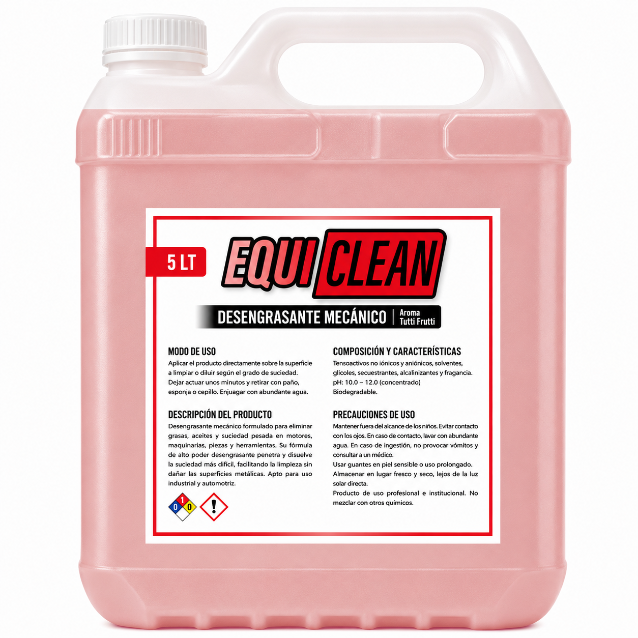Desengrasante Mecánico 5 Lt. Equi Clean Desengrasante Mecánico 5 LT - Imagen 1