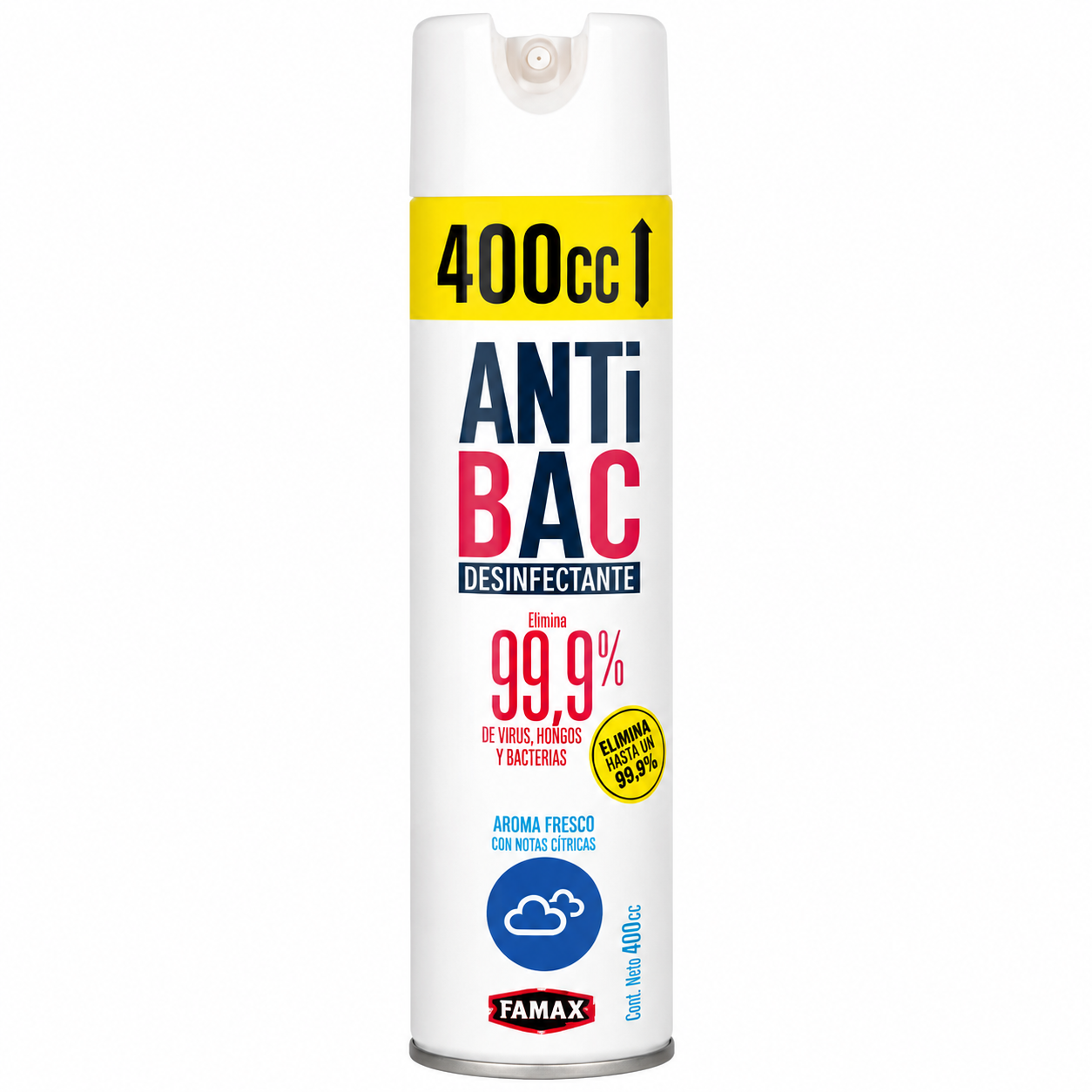 Desinfectante Anti Bac 400 ml Desinfectante Anti Bac 400 ml - Imagen 1
