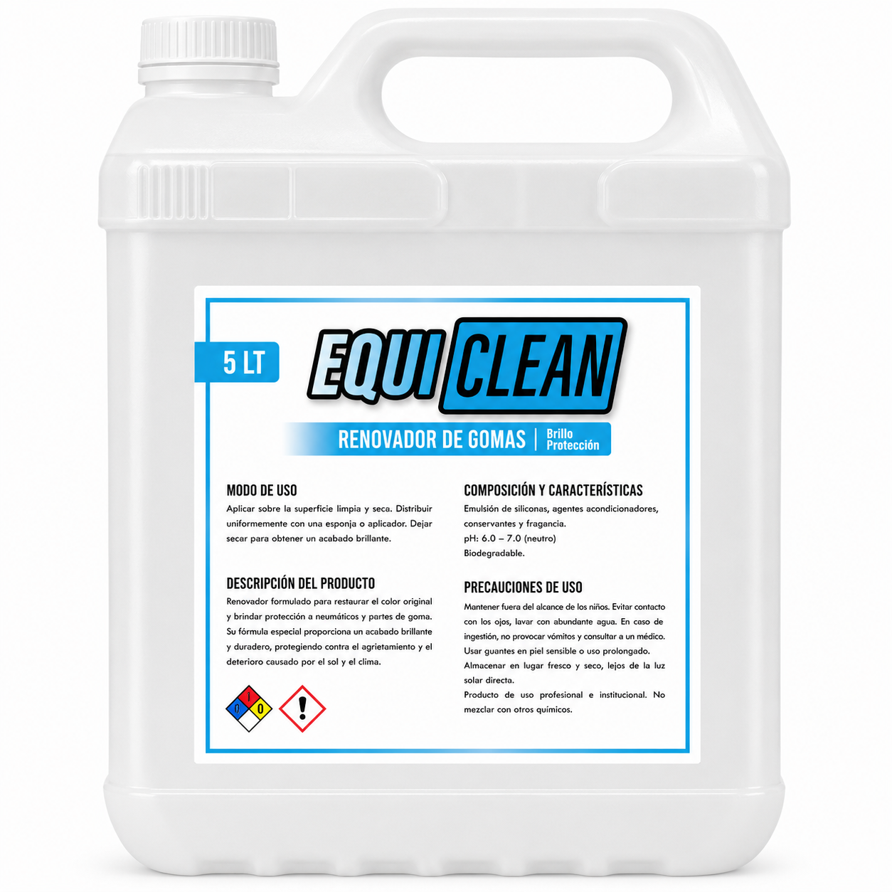 Renovador de Gomas 5 Lt. Equi Clean Renovador de Gomas 5 LT - Imagen 1